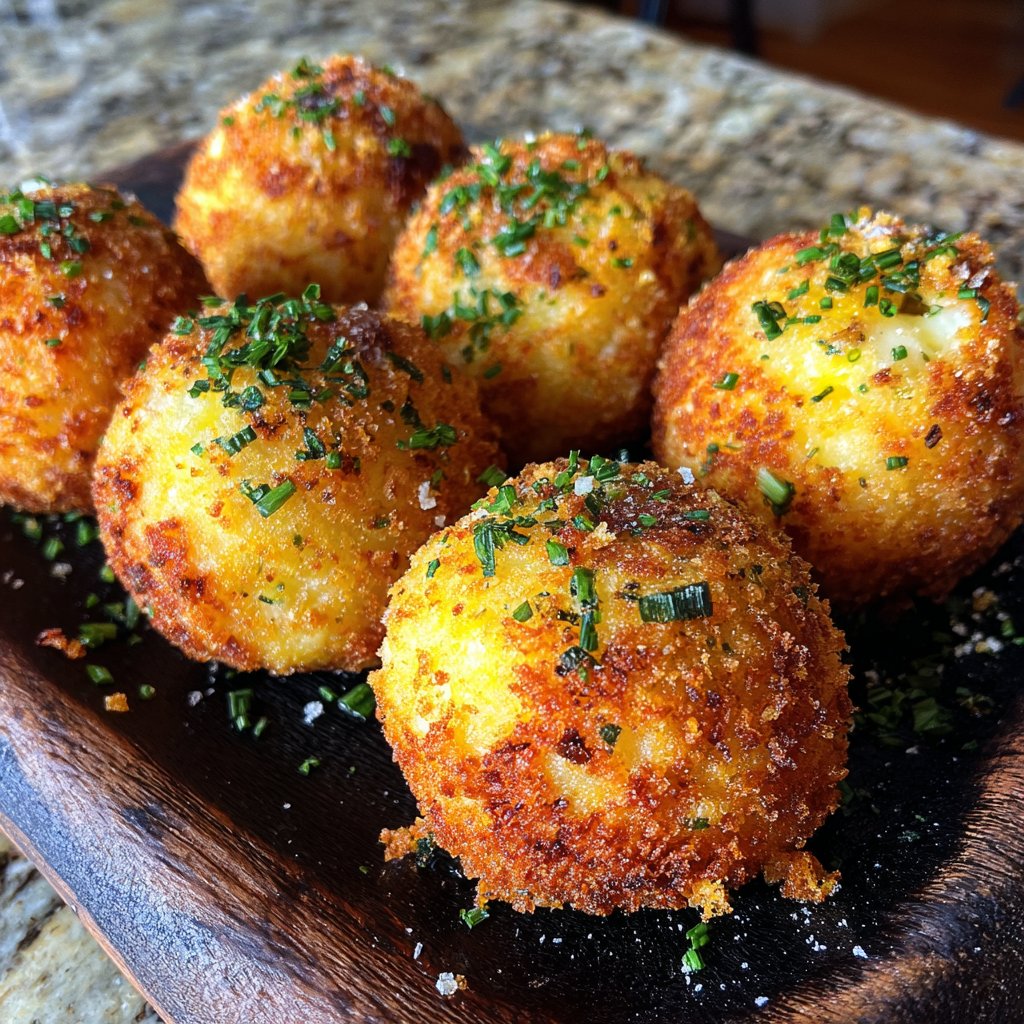 Airfryer Mashed Potato Balls