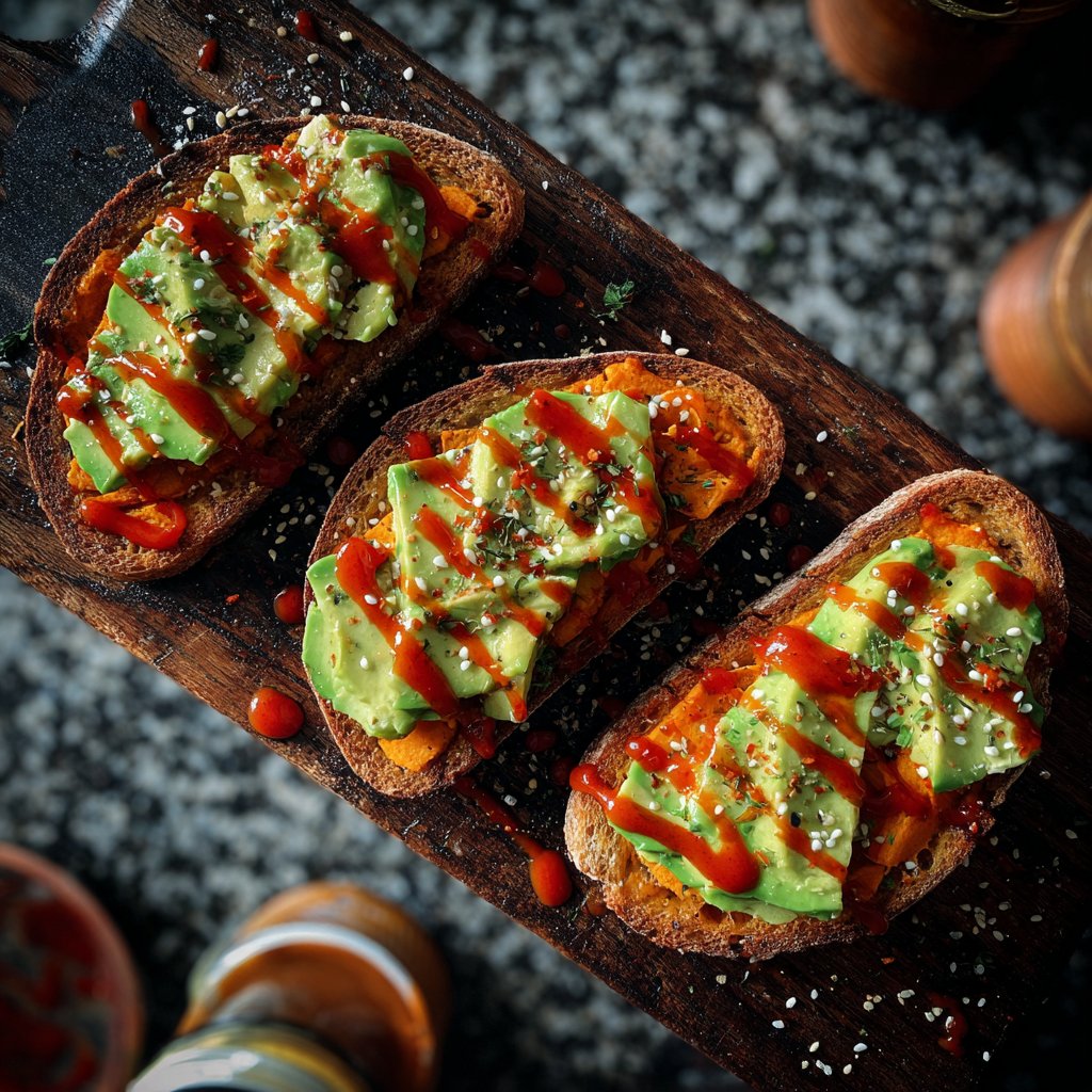Sweet Potato Toast Toppings