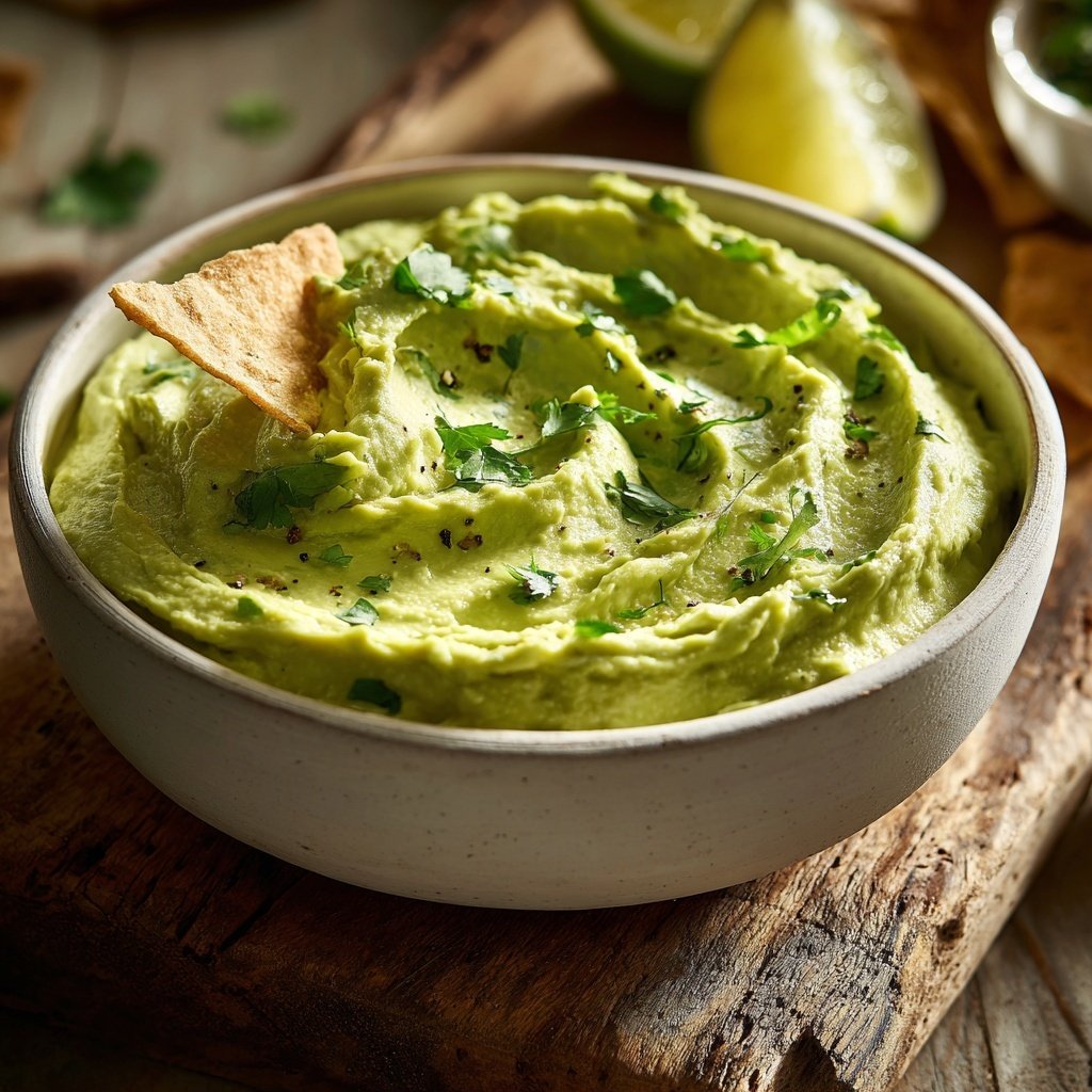 Creamy Avocado and Cannellini Dip