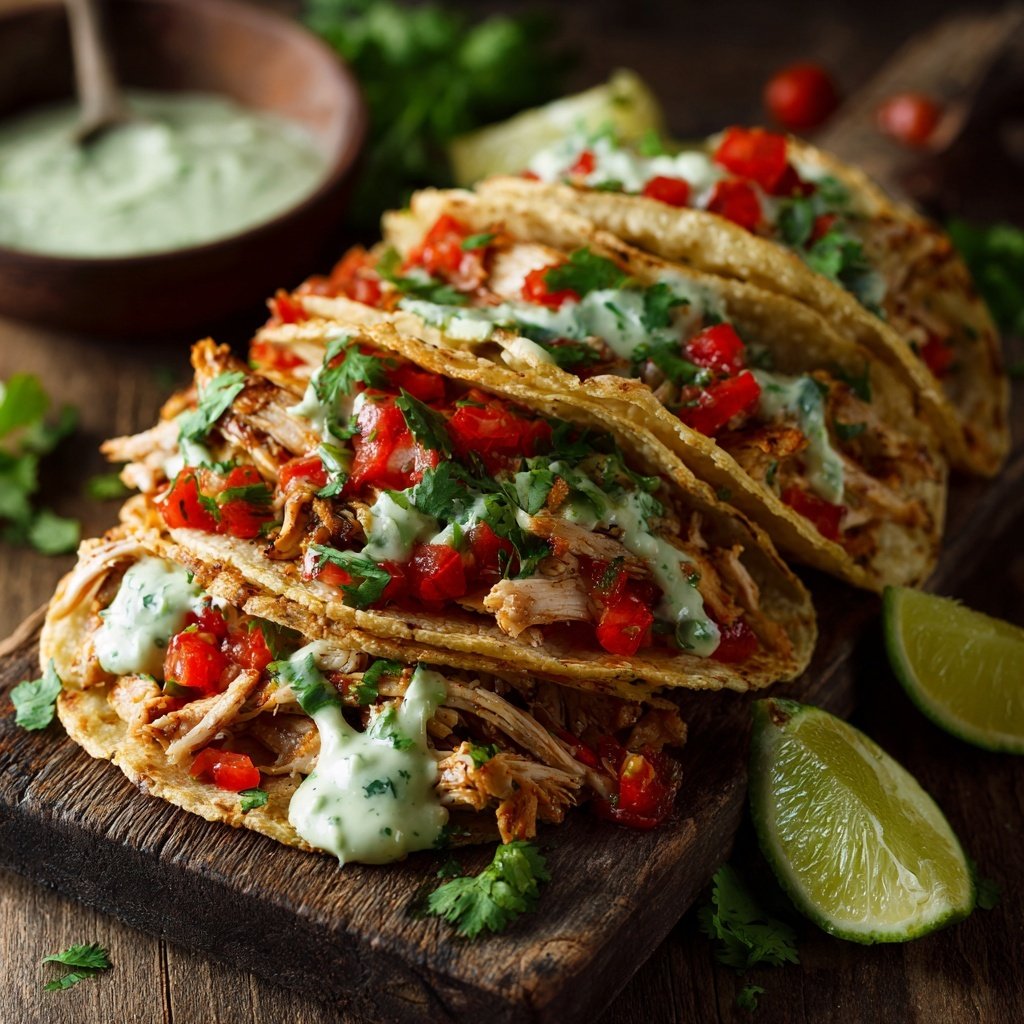 Global Mexican Chicken Tacos