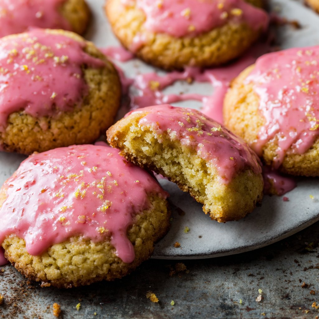 Spring Strawberry Lemonade Cookies