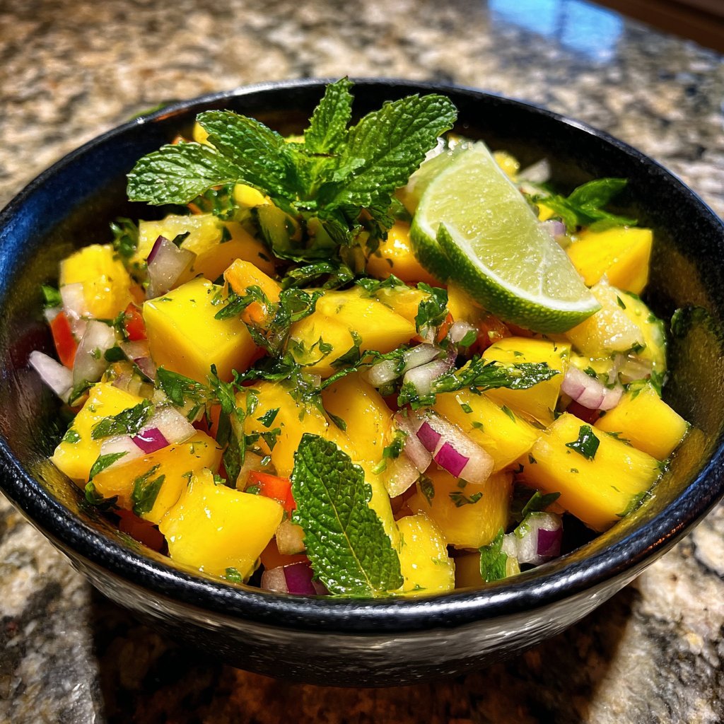 Mango Lime Salad