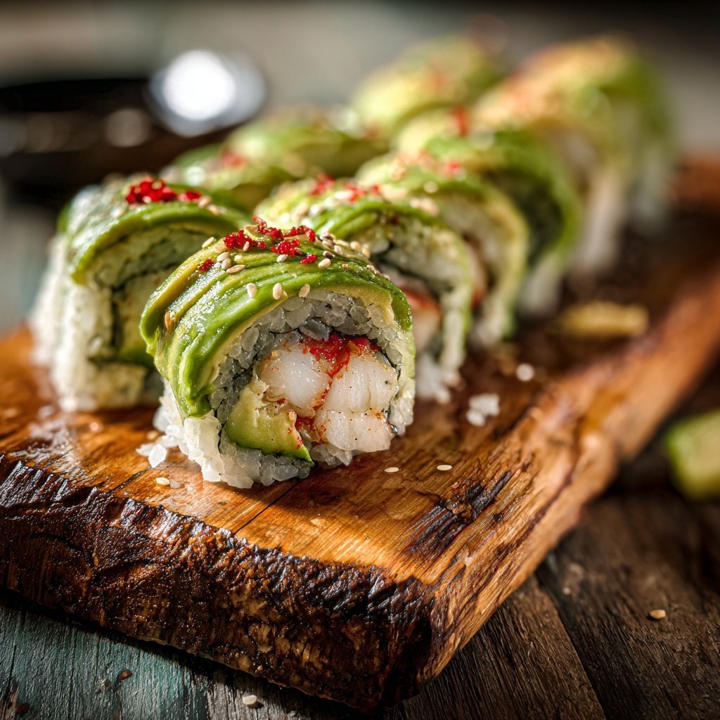 Global Japanese Sushi Rolls