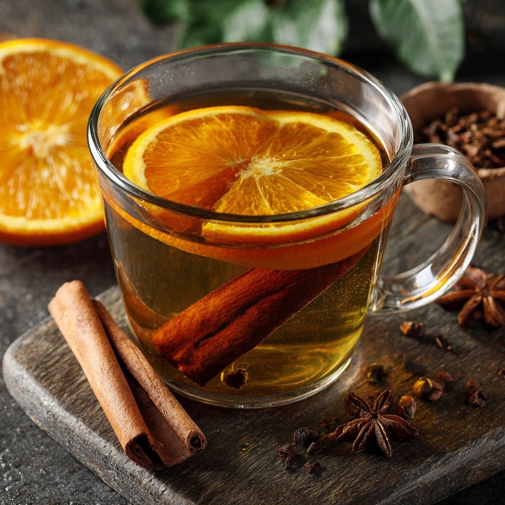 Orange Cinnamon Green Tea